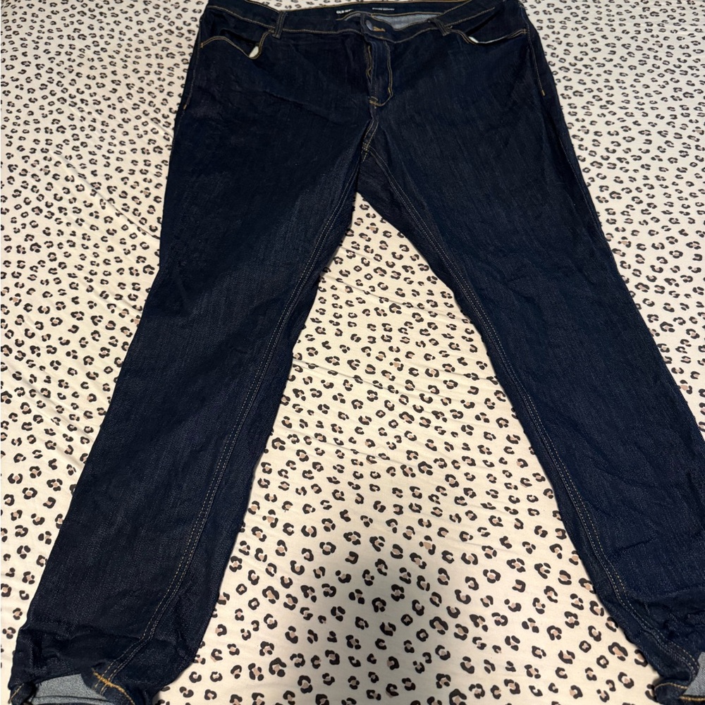 Old Navy High-Rise Super Skinny Jeans - Dark Blue